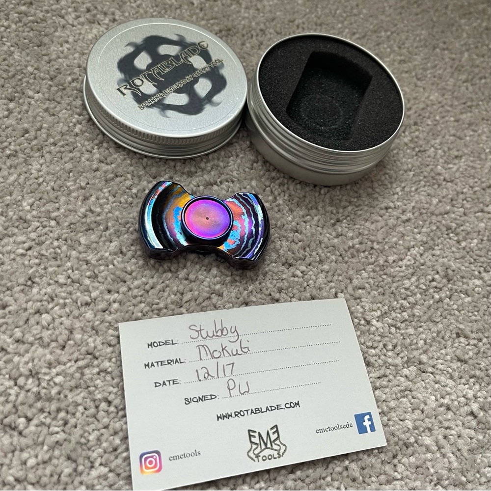 Rotablade Mokuti Fidget Spinner - Picture 2 of 6